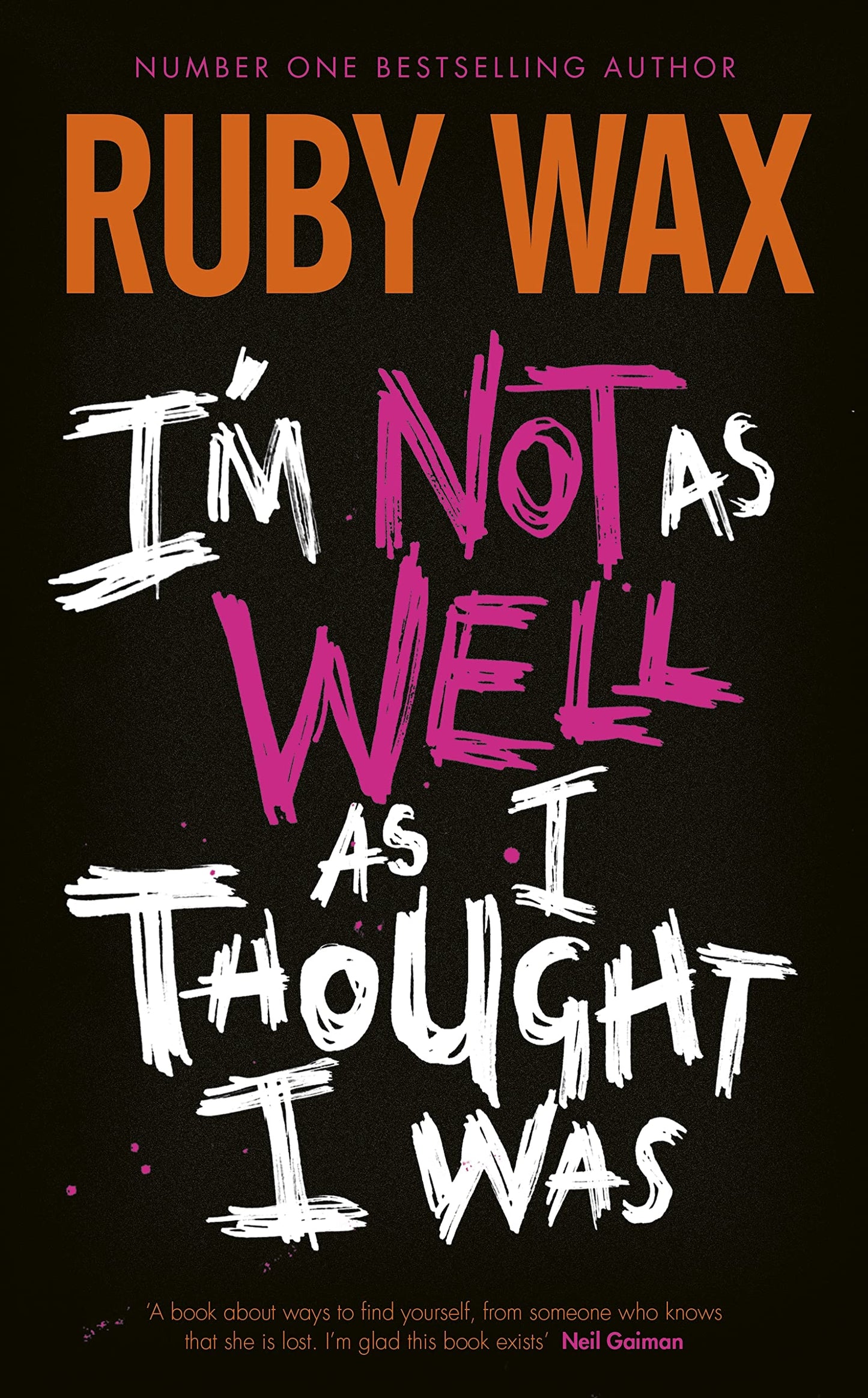 I’m Not as Well as I Thought I Was book cover