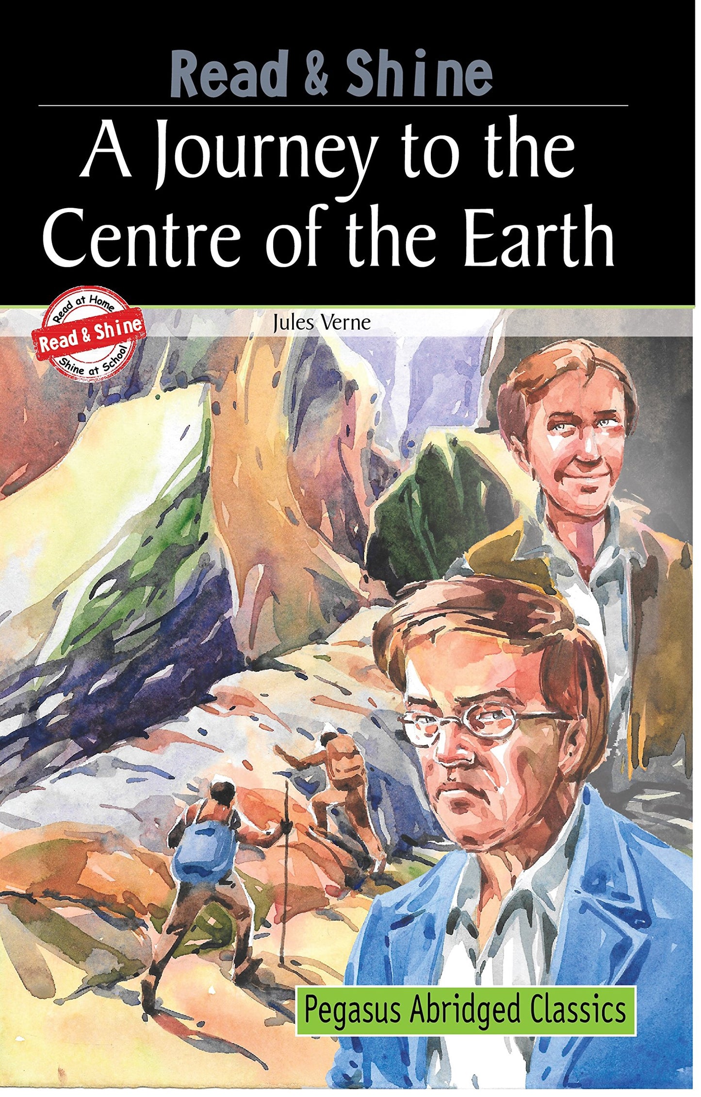 A Journey To The Centre of Earth book cover