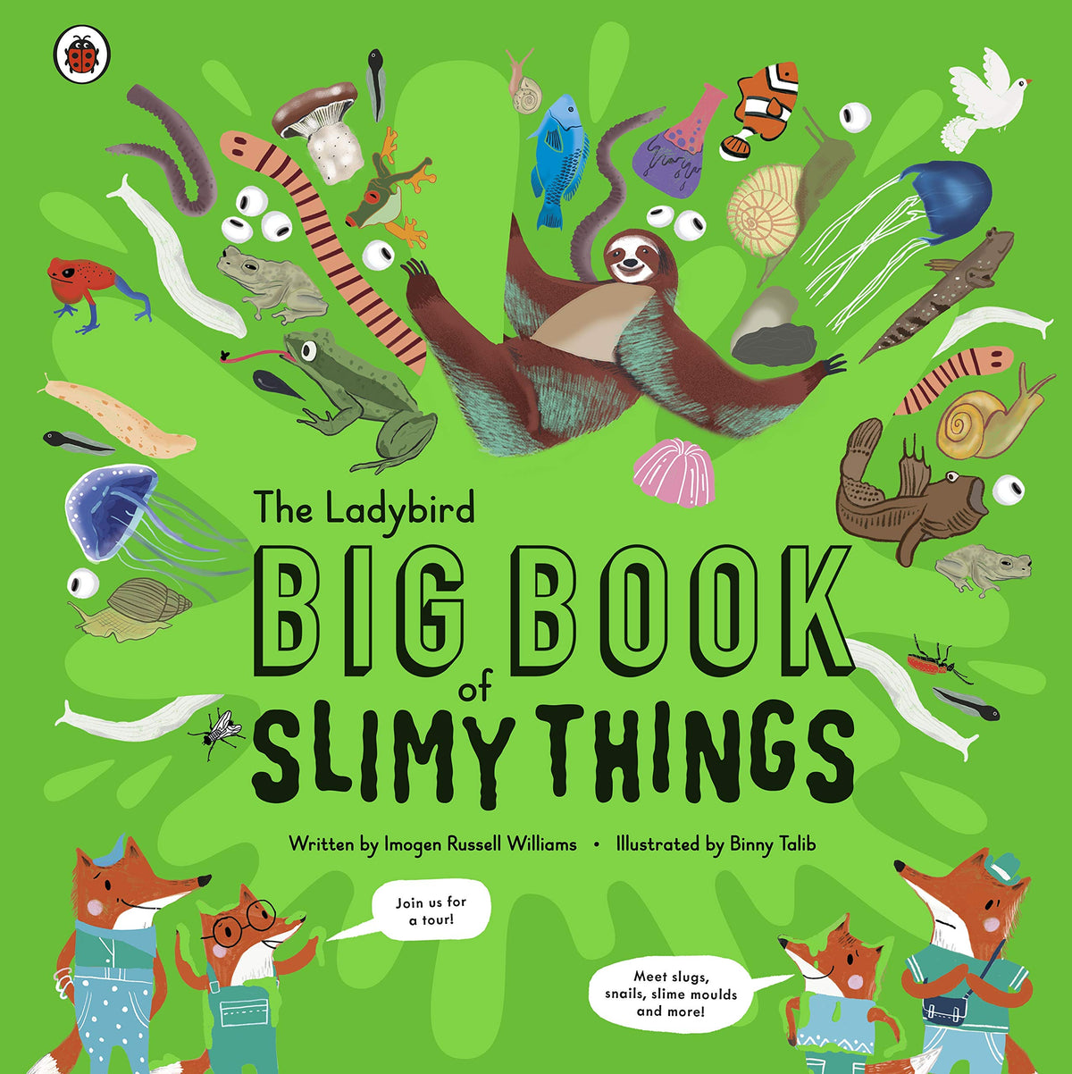 The Ladybird Big Book Of Slimy Things book cover