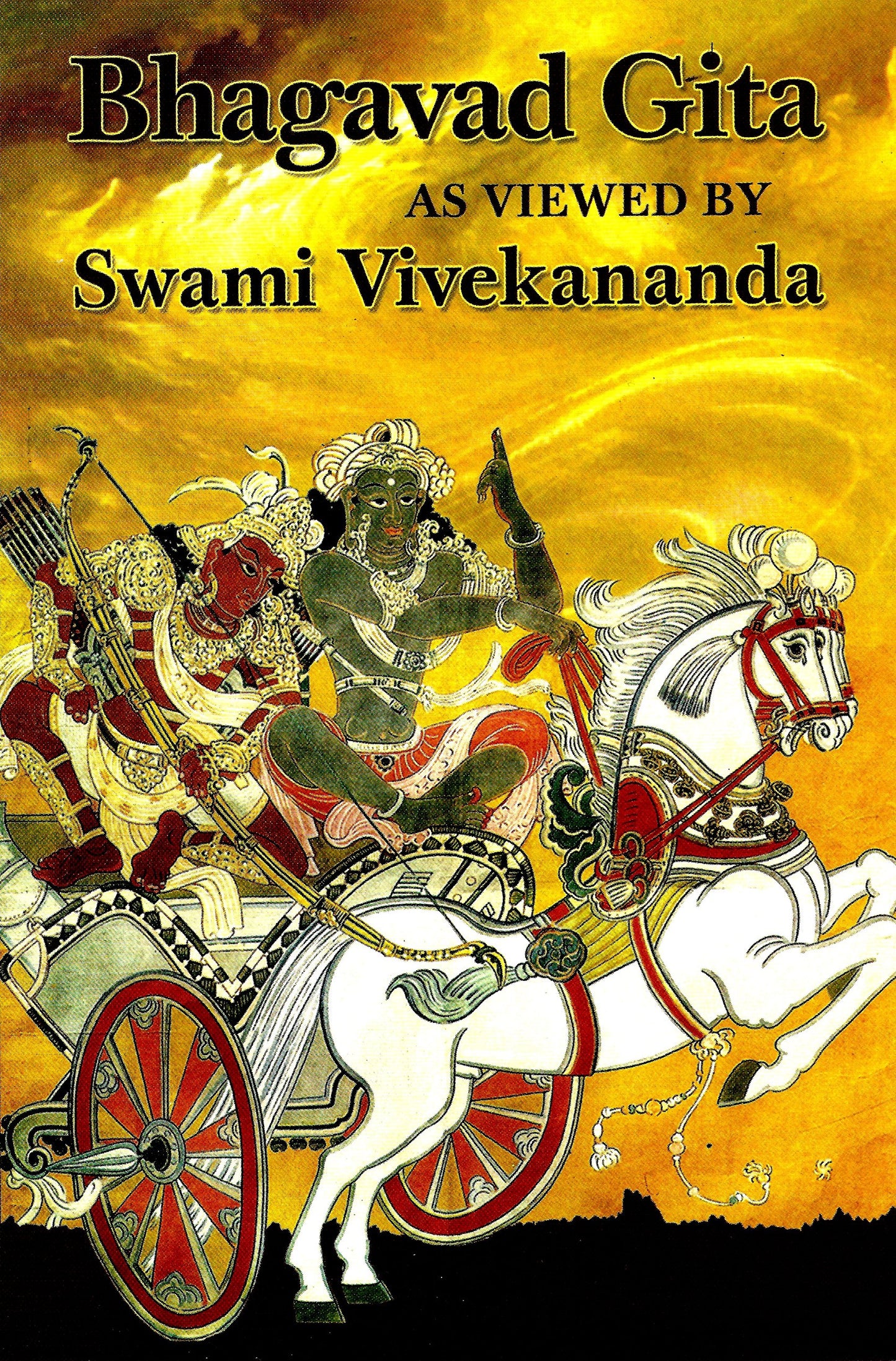 Gita as viewed by Swami Vivekananda book cover