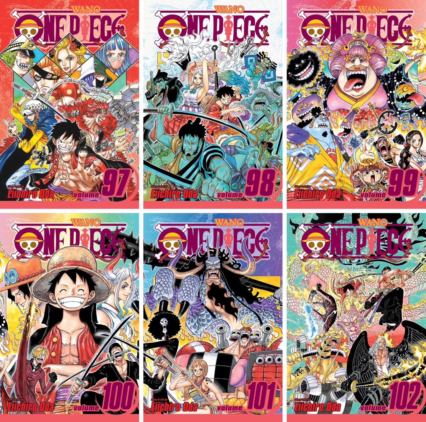 One Piece Manga Series Collection Box Sets by Eiichiro Oda