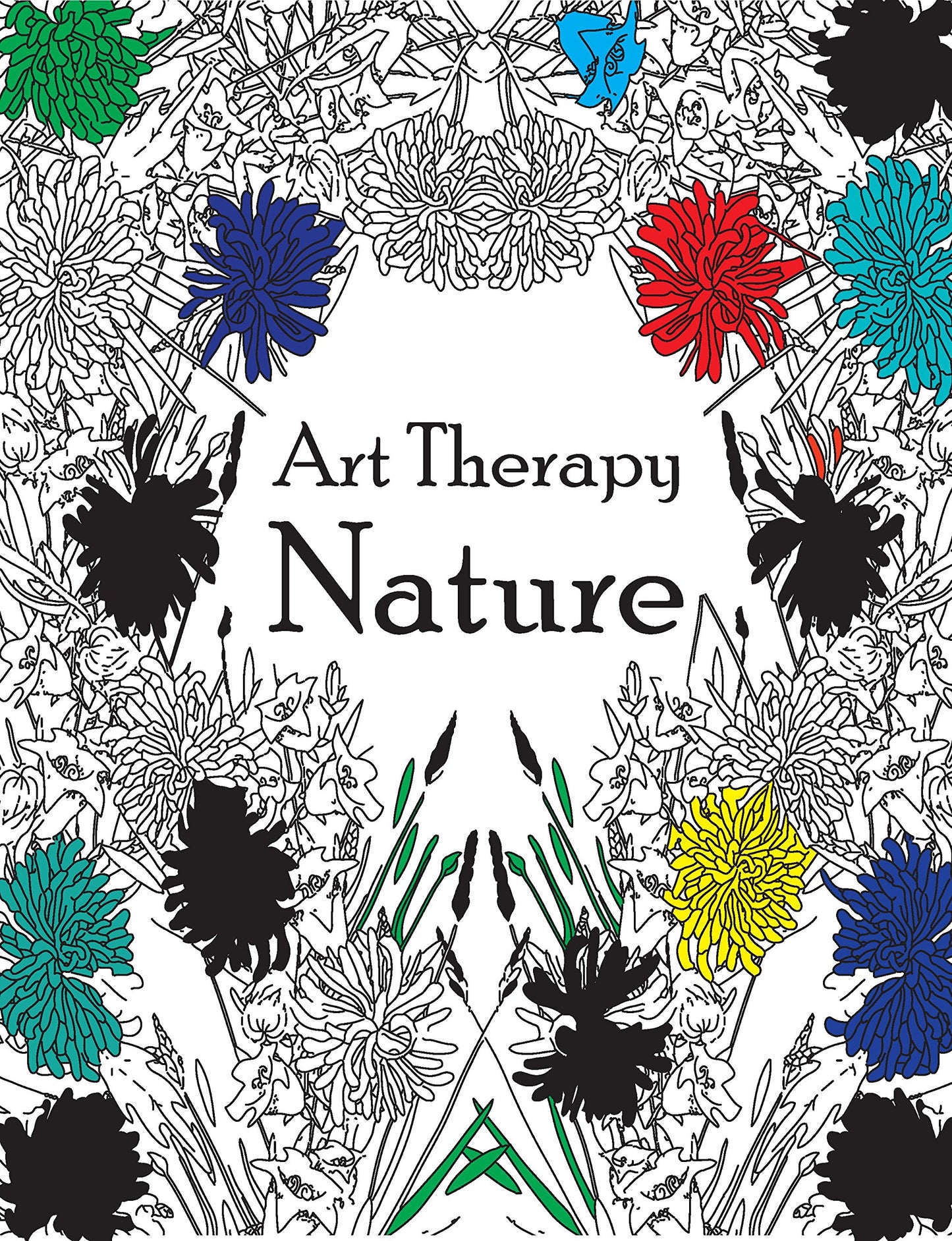 Art Therapy Nature book cover