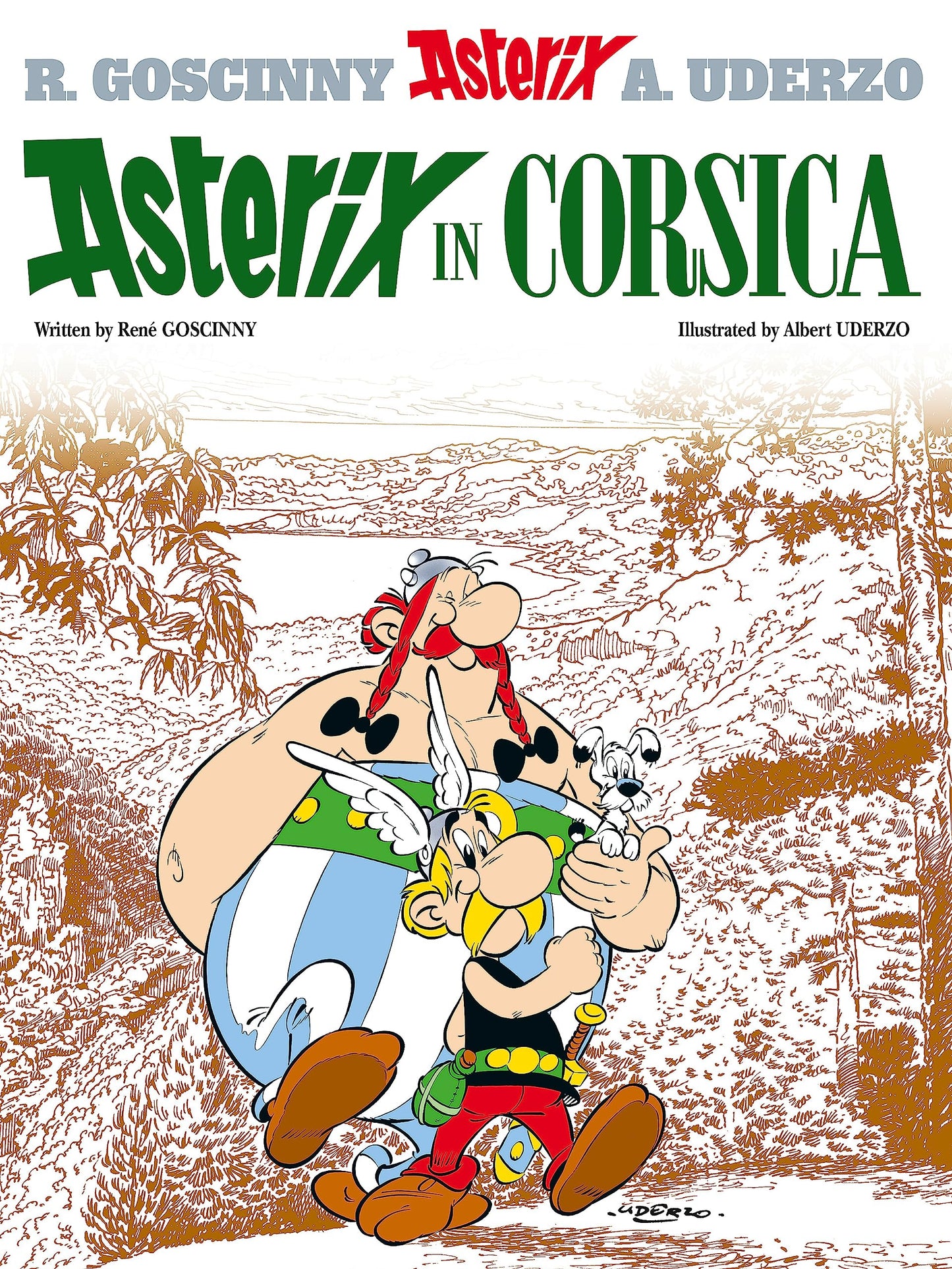 Asterix In Corsica 20 book cover