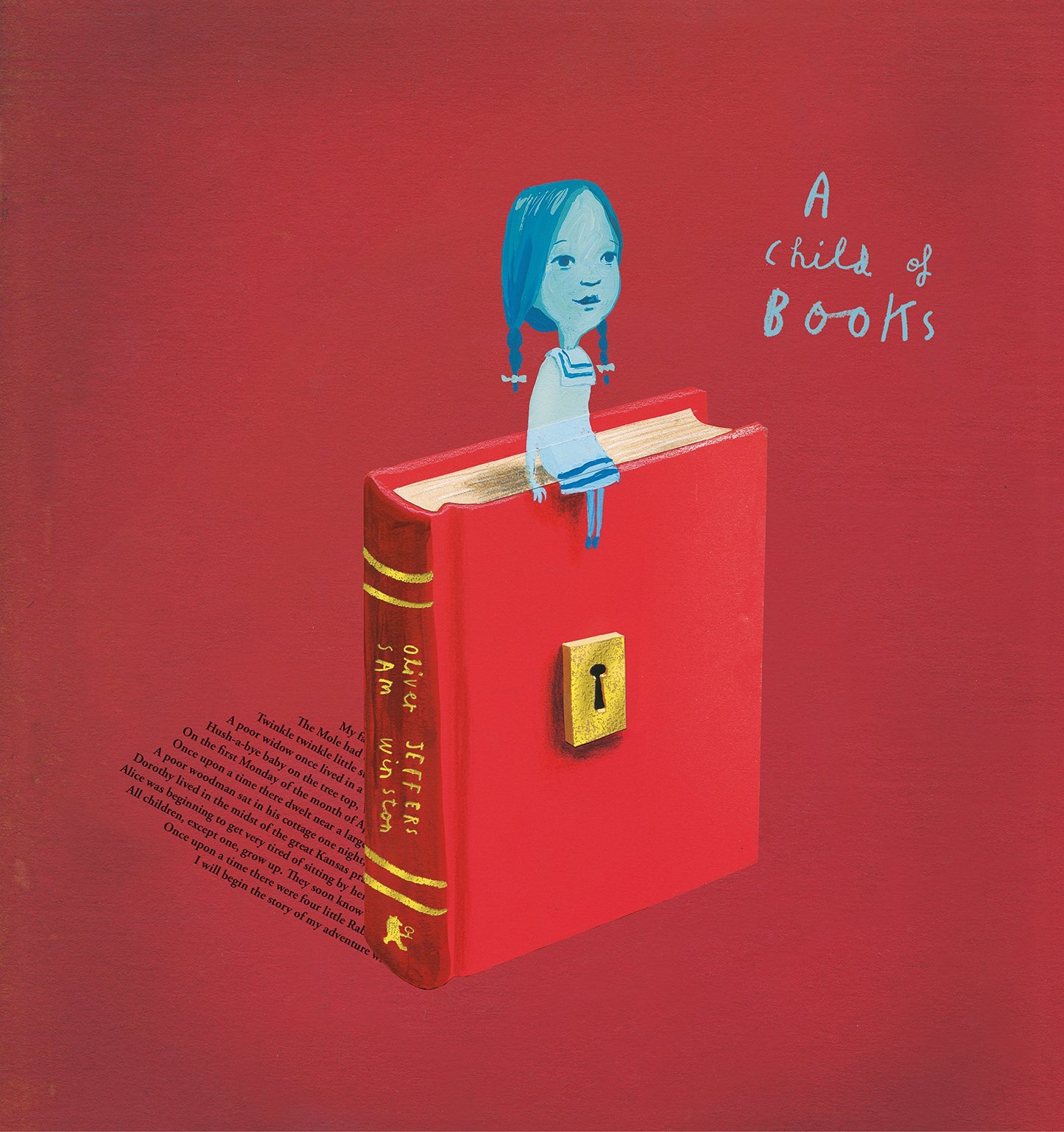 A Child of Books by Sam WinstonOliver Jeffers book cover