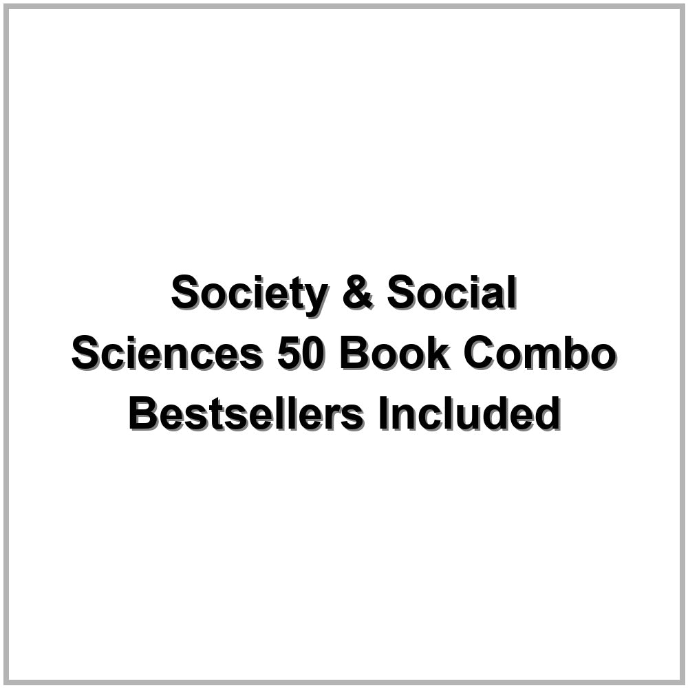 Society & Social Sciences 50 Book Combo – Bestsellers Included