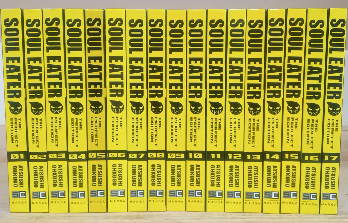 Soul Eater: The Perfect Edition, Hardcover Vol. 1-17 English Complete Set