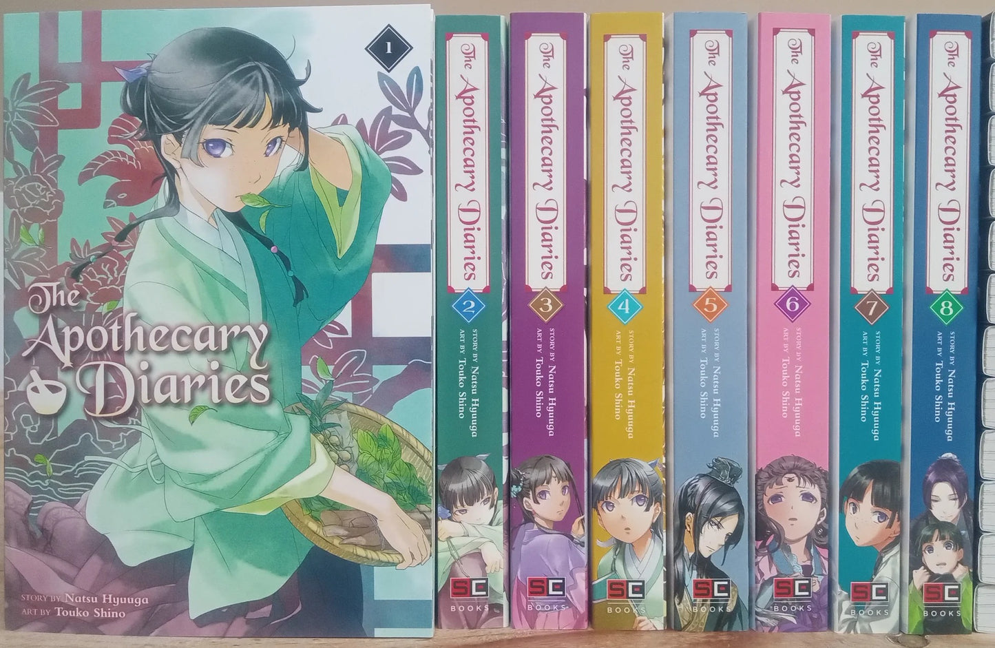 The Apothecary Diaries Light Novel Vol. 1-9 Set English