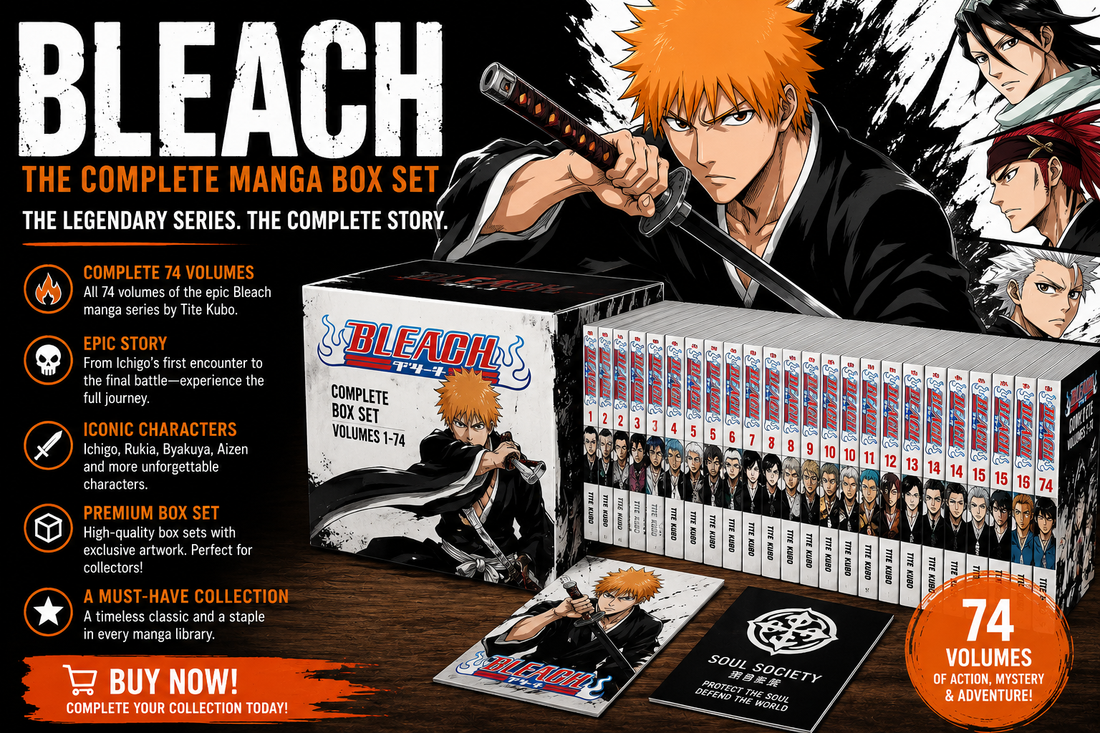 Bleach Manga Box Set: The Complete Collection Every Manga Fan Must Own