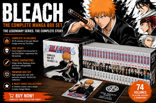 Bleach Manga Box Set: The Complete Collection Every Manga Fan Must Own
