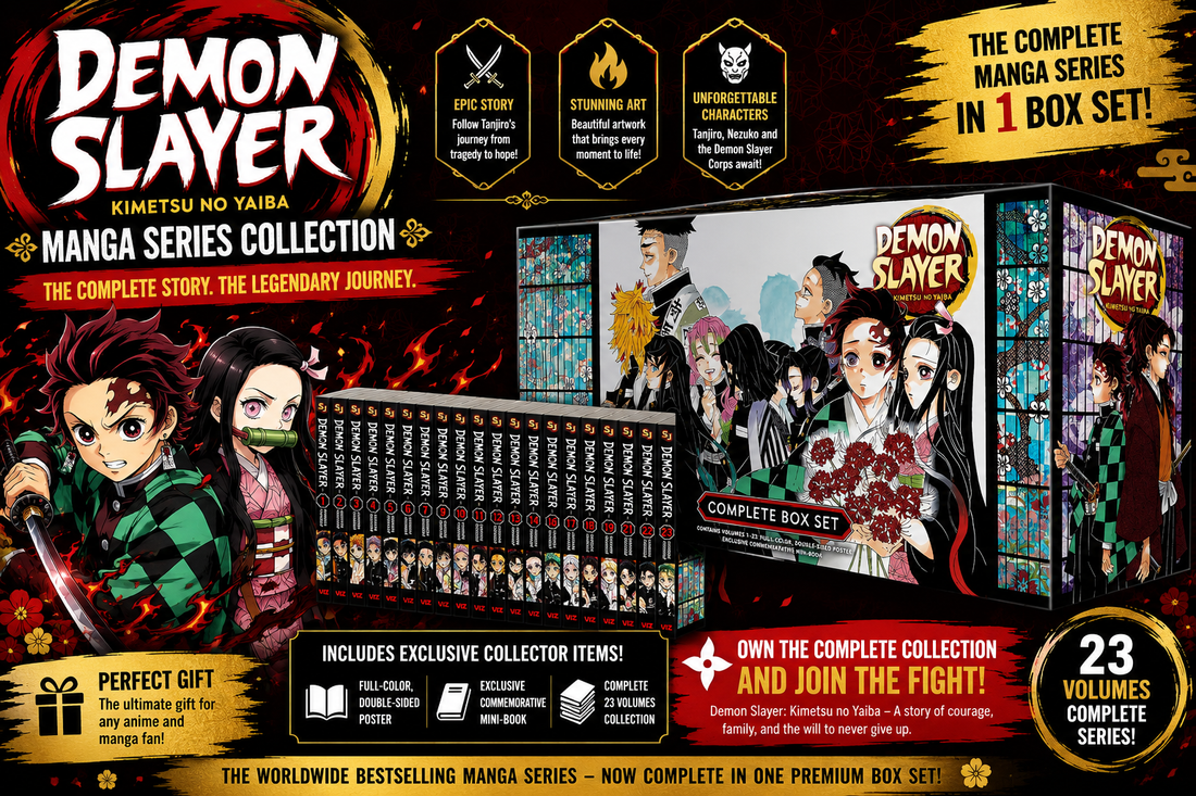 Demon Slayer Manga Box Set: The Complete Collection Every Anime Fan Must Own