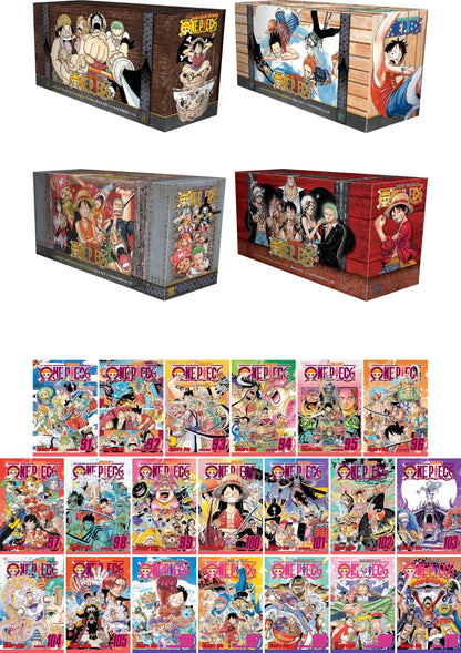 One Piece Manga Series Collection Box Sets by Eiichiro Oda