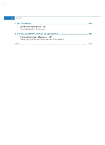 Ophthalmology Clinics-I for Postgraduates, 2/E for MS, MD and DNB Ophthalmology Residents | 32 Long Cases and 48 Short Cases with Clinical Approach, Differential Diagnosis and Instruments Chapter: 1