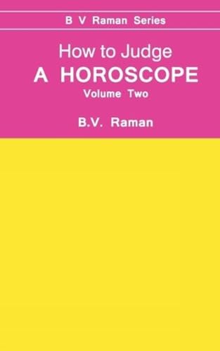 How to Judge a Horoscope (Vol. 2): VII to XII Houses book cover