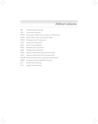 Basic Concepts in Medical Education - 2025