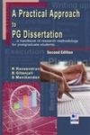 A Practical Approach To Pg Dissertation [Paperback] [2012] R. Raveendran; B. Gitanjali book cover