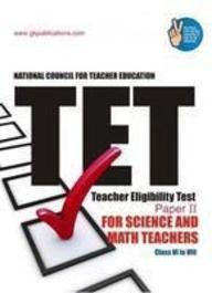 TET(Science & Math Teachers, Paper-2) book cover
