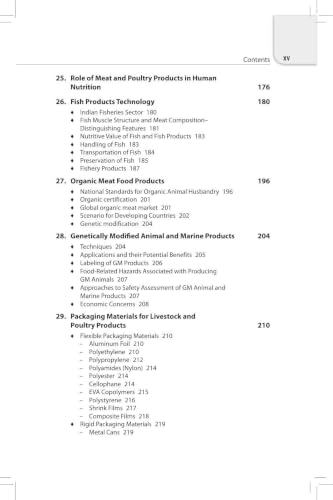 OUTLINES OF MEAT SCIENCE & TECHNOLOGY