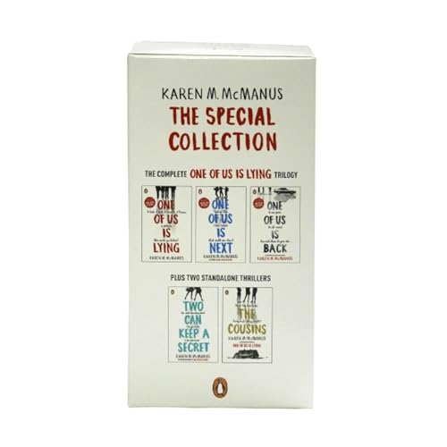 Karen M. McManus: The Special Collection 5 Books Boxset (One Of Us Is Lying, One Of Us Is Next, One Of Us Is Back, Two Can Keep A Secret and The Cousins)
