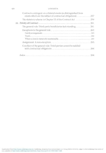 Fundamentals of Indian Contract Law (Cambridge Studies in Law India)