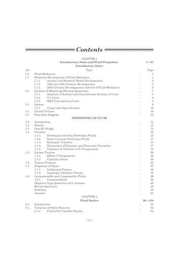 Fluid Mechanics including Hydraulic Machines
