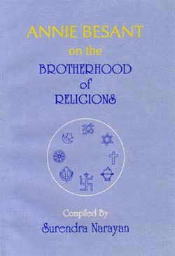 Annie Besant on the Brotherhood of Religions book cover