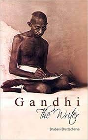 GANDHI : THE WRITER book cover