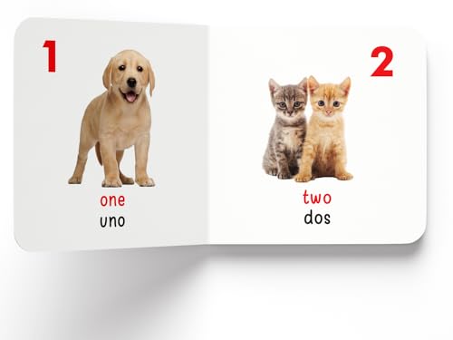 My First Book of Numbers Numeros : My First English Spanish Board Book (English - Español)