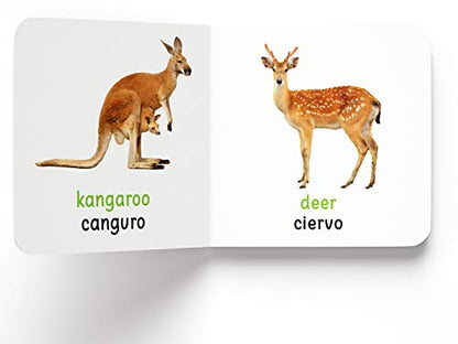 My First Book of Wild Animals - Animales Salvajes : My First English Spanish Board Book (English - Español)