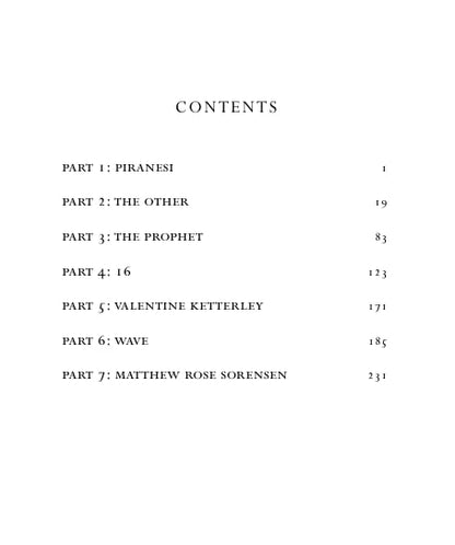Piranesi ( Certified Reading)