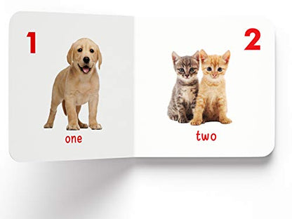 My First Book Of Numbers | First Number Board Book For Babies, Toddlers & Preschoolers | Early Counting Book With Bright Pictures | Learn Numbers 1-10 | For Kids Ages 0-3 Years