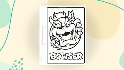 Super Mario: The Big Coloring Book (Nintendo®)
