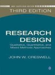 Research Design Qualitative, Quantitative, and Mixed Methods Approaches Third Edition book cover