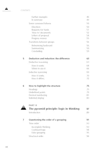 The Pyramid Principle, 3/e