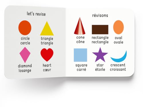 My First Book of Shapes - Formes : My First English French Board Book (English - Francais)