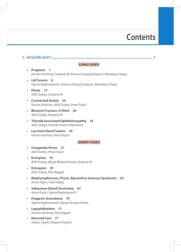 Ophthalmology Clinics-I for Postgraduates, 2/E for MS, MD and DNB Ophthalmology Residents | 32 Long Cases and 48 Short Cases with Clinical Approach, Differential Diagnosis and Instruments Chapter: 1
