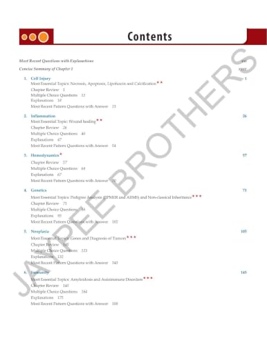 Review of Pathology and Genetics, 14/E for NEET PG, INI-CET and FMGE Aspirants | Chapterwise Solved MCQs, Golden Points and Mnemonics for PG Entrance Exam Revision