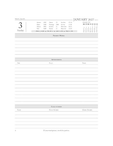 Lawmann's Legal Referencer 2027 | Lawyer's Executive Diary | Size 9.75 * 7.5 Inches | Foam Hardbound with Magnetic Lock | Ad Valorem Fee, Period of Limitation, Offences under BNS & Legal Drafting