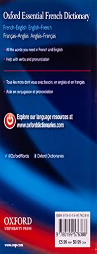 OXFORD ESSENTIAL FRENCH DICTIONARY 1E: PB