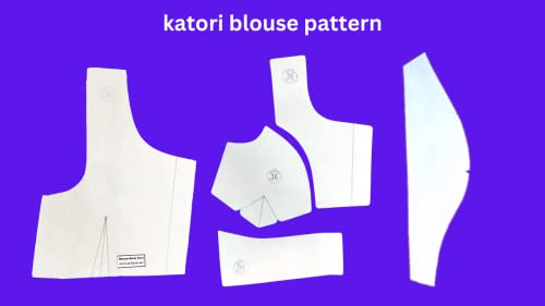 Katori Blouse + Princess Cut Blouse Paper Cutting Combo Farma Set | All Size 28 to 42 | Blouse Sample Paper Cutting Farma