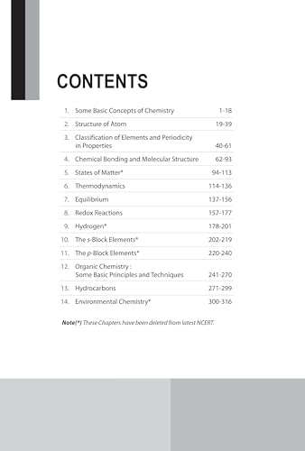 Arihant NCERT Exemplar Chemistry 11th Latest Rationalized Edition | Problems & Solutions with Exclusive Elements | Thinking Process, Concept Insight, Mistake Alert | For Exam 2026-27