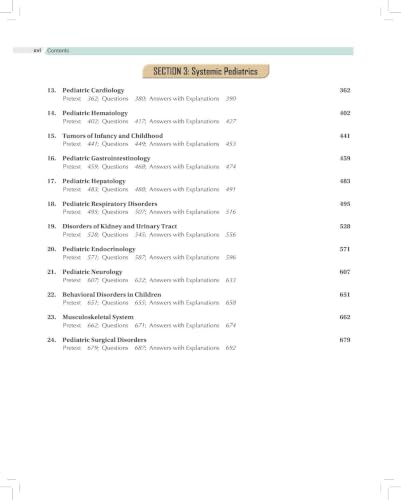 Review of Pediatrics & Neonatology, 8/E - A Must-have for NEET PG, INI-CET, FMGE Aspirants and MBBS Students | 3000+ MCQs with Explanations, Mnemonics, Flowcharts and High-Yield Tables: 1