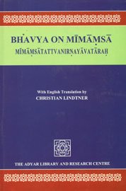 Bhavya on Mimamsa: Mimamsatattvanirnayavatarah book cover