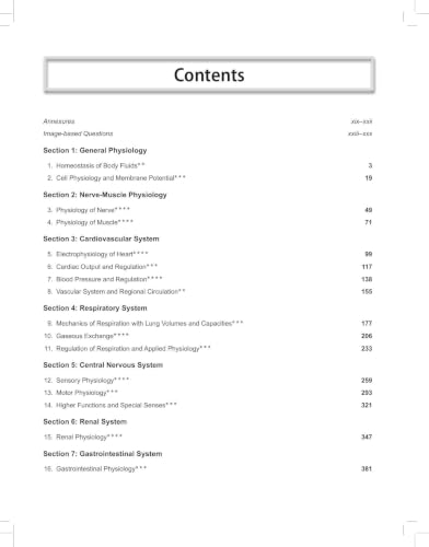 Review of Physiology, 9/E - A Must-have Book for All PG Medical Entrance Exam (NEET PG, INI-CET, FMGE, NEET MDS, AIAPGET) | Updated per Ganong's, ... and Berne & Levy with Image-based MCQs: 1