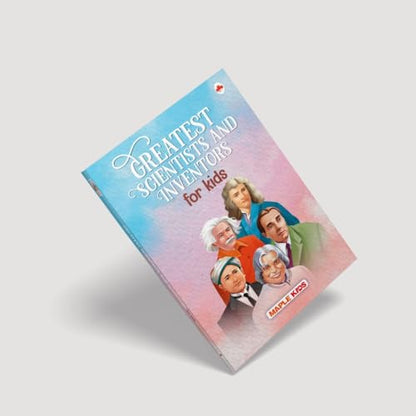 Story Book for Kids - Greatest Scientists and Inventors (Illustrated) - Biographies for Children - Albert Einstein, Galileo Galilei, Graham Bell, ... Raman, James Watt, Stephen Hawking - Age 6+