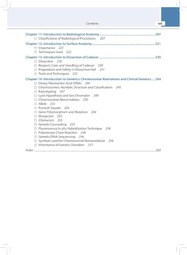 Textbook of General Anatomy with Case Scenarios & Clinical Applications, 3/E for MBBS, BDS, Nursing & Physiotherapy Students | NMC-Aligned with Radiological Anatomy, Genetics and MCQs: 1