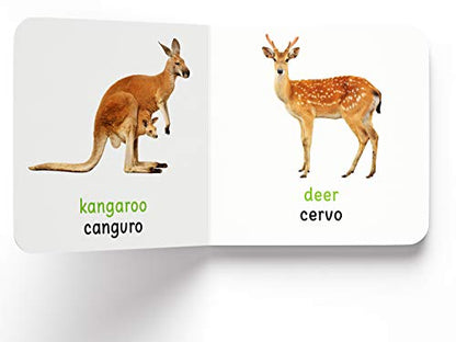 My First Book of Wild Animals - Animali Selvatici : My First English Italian Board Book (English - Italiano)