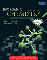 Pearson INORGANIC CHEMISTRY, 3RD EDN