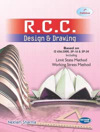 R.C.C Design & Drawing book cover