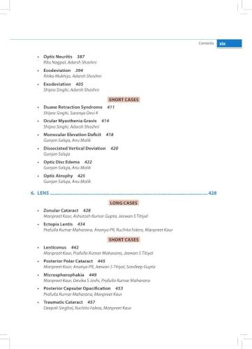 Ophthalmology Clinics-I for Postgraduates, 2/E for MS, MD and DNB Ophthalmology Residents | 32 Long Cases and 48 Short Cases with Clinical Approach, Differential Diagnosis and Instruments Chapter: 1