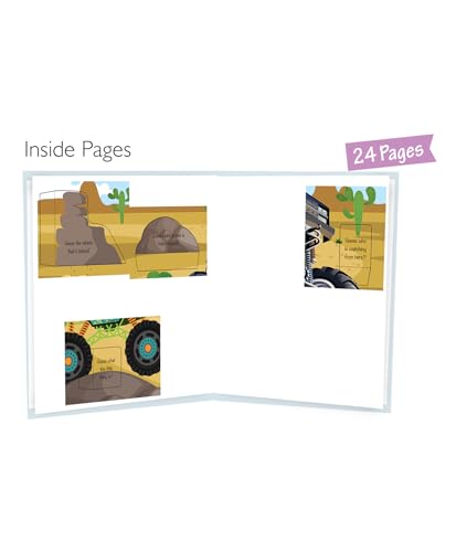 Hello Friend Books Peekaboo! Vehicles: Lift a Flap Board Book for Kids